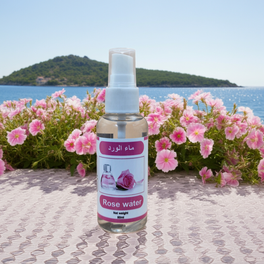 Rozenwater Spray 50ml – 100% Natuurlijk & Verzorgend